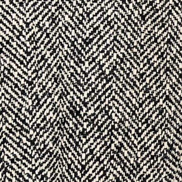 Mackintosh New England Black and White Houndstooth Tweed Trench Coat Size Large - Picture 5 of 8